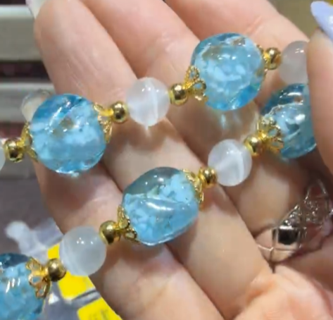 260315 - E42 雍宮藍色設計款手串（送布袋）