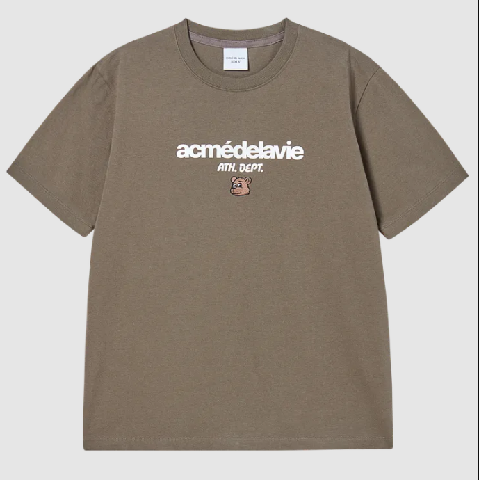 [K] ADLV AC POINT STANDARD T-SHIRT COCOA, 25FW-TP-SS-AW-APT-CCA (KAV217)