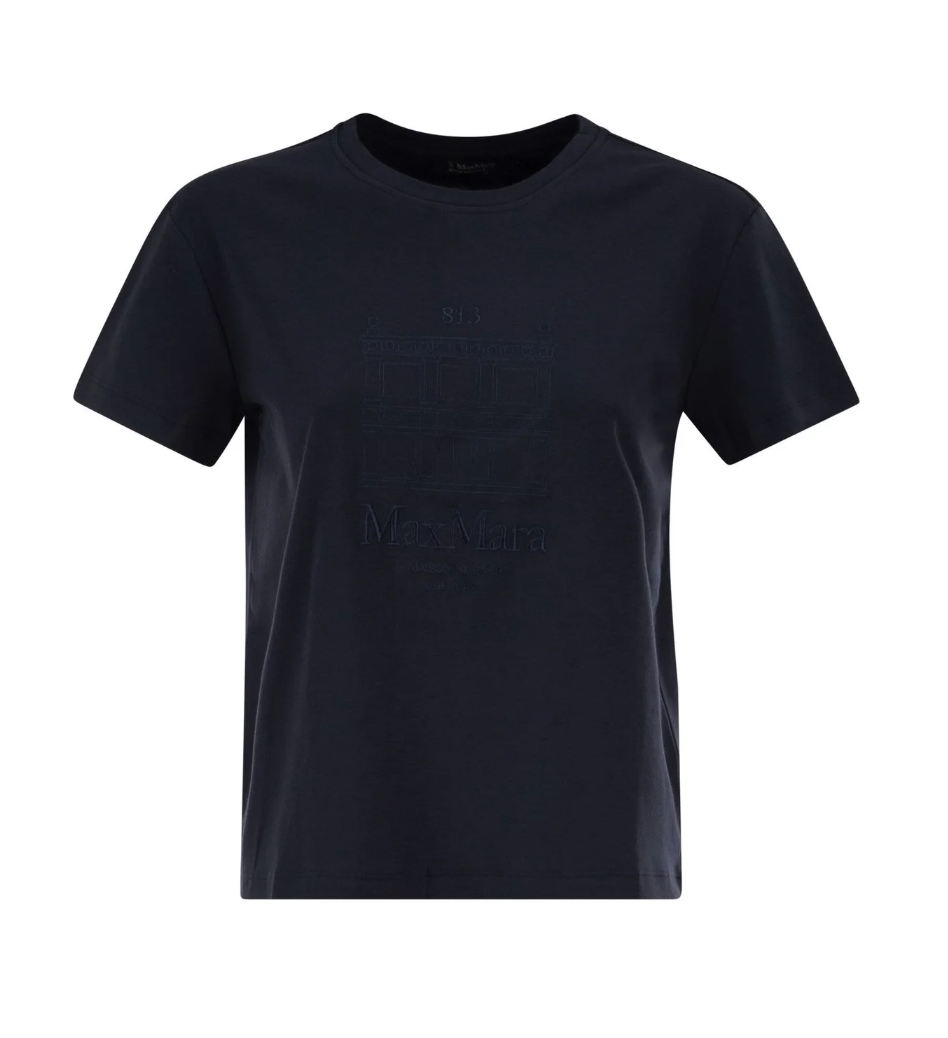 1FF0101-573 [MAX MARA S] T-Shirt Blue (SS26) #2619971021600-SMMBELLA-010 (C-EU-E)