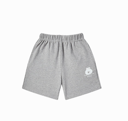[K] ADLV MELANGE BEAR LOGO SHORT, 26SS-BT-SP-CO-KLS-MEL (KAV250)