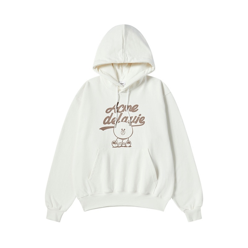 [K] ADLV LIGHT CREAM AUTHENTIC LINE FRIENDS HOODIE, 26SS-TP-HD-CO-LFH-CRM (KAV98)