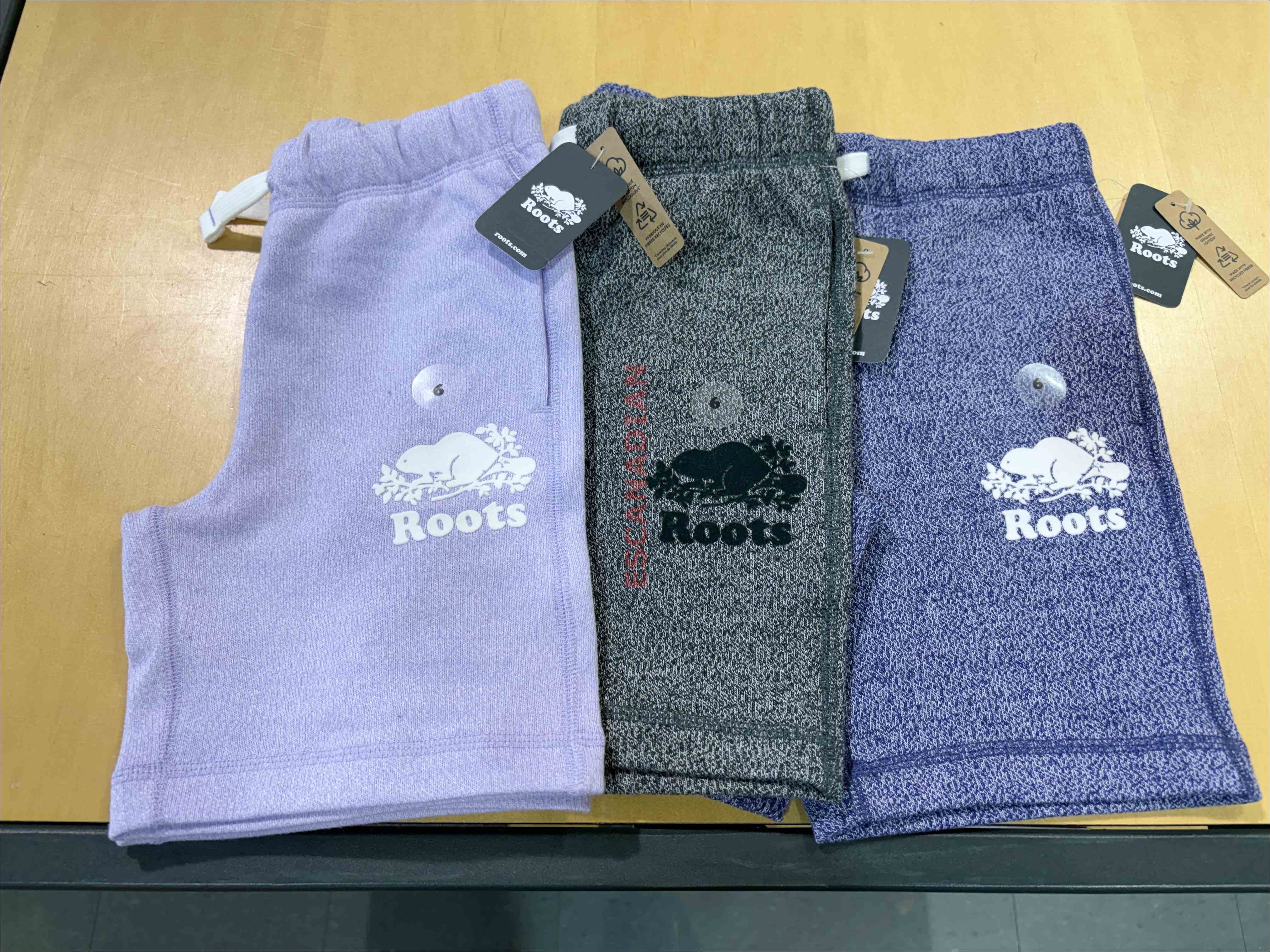 ROOTS 大童 有機棉 經典款 海狸 棉短褲 (3色)