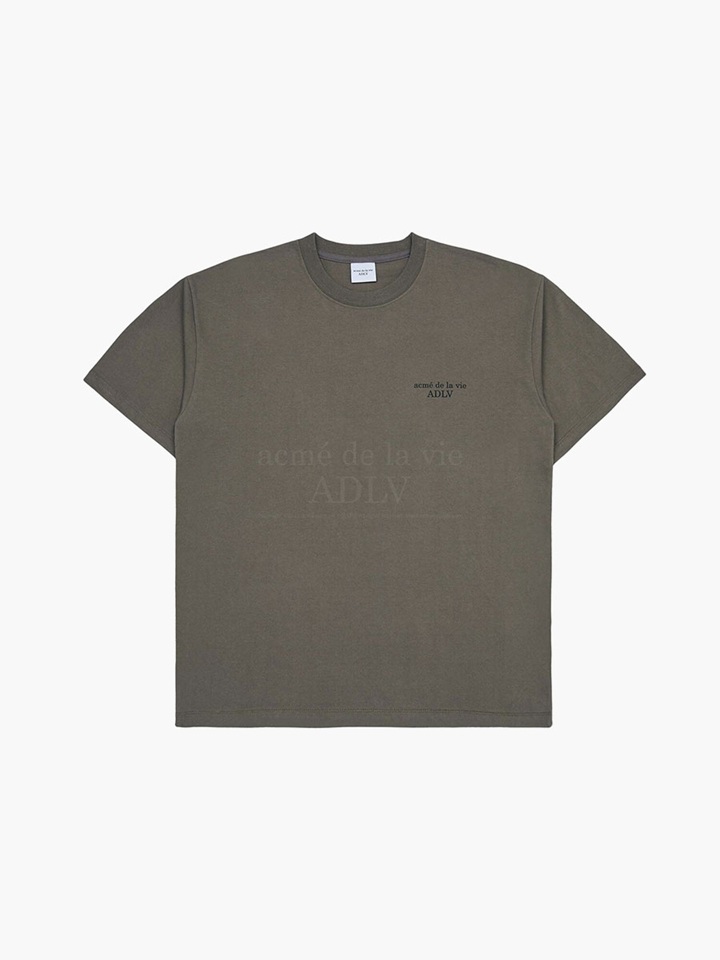 [K] ADLV COCOA BASIC LOGO SEASON2 SHORT SLEEVE T-SHIRT, 24RP-TP-SS-LG-BST-CCO (KAV116)