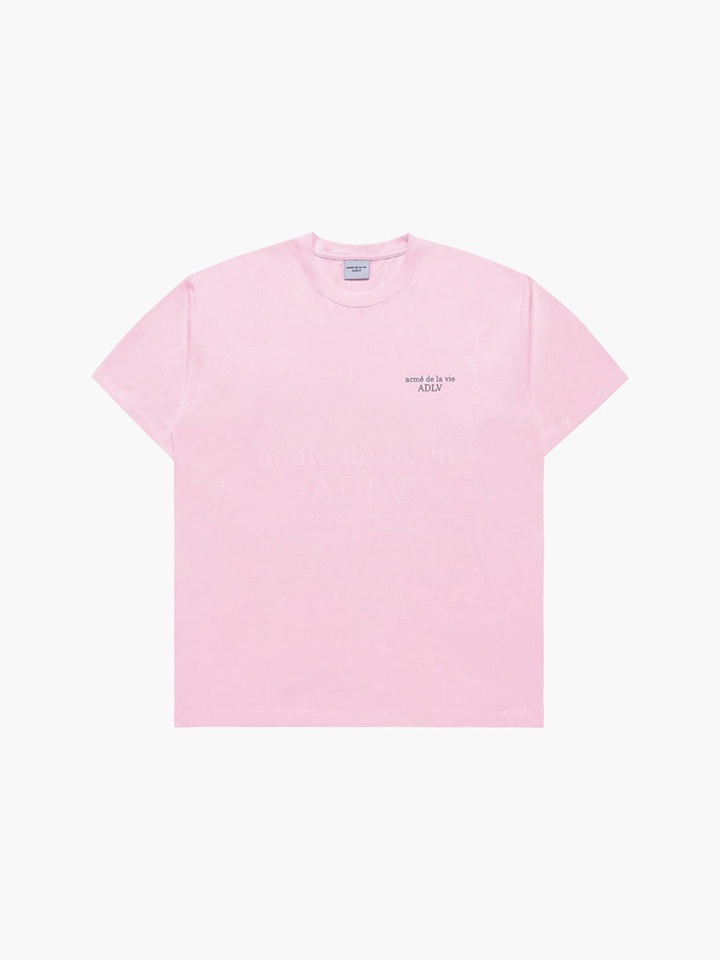 [K] ADLV PINK BASIC SHORT SLEEVE T-SHIRT, 24RP-TP-SS-LG-BSO-PNK (KAV121)