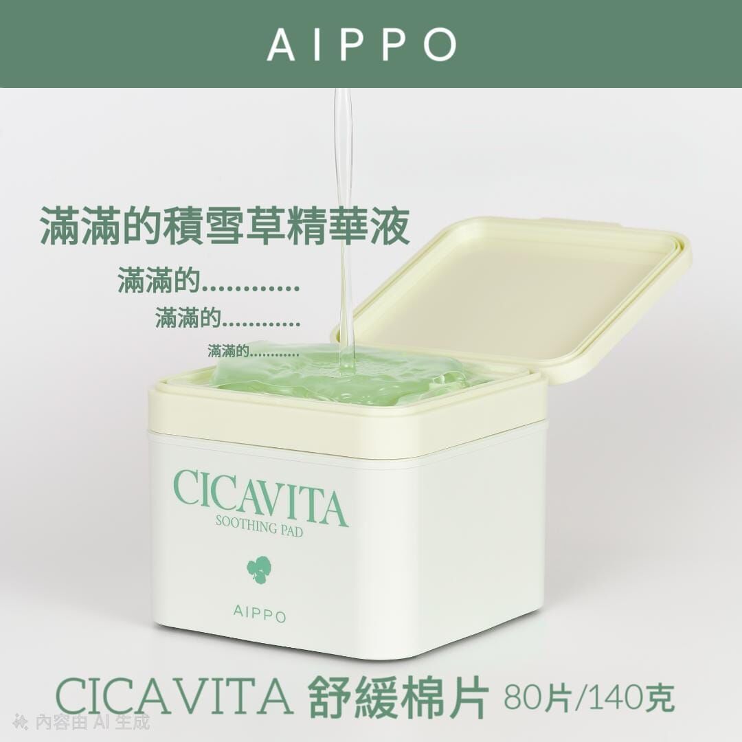 𝖠𝖨𝖯𝖯𝖮積雪草舒緩棉片
