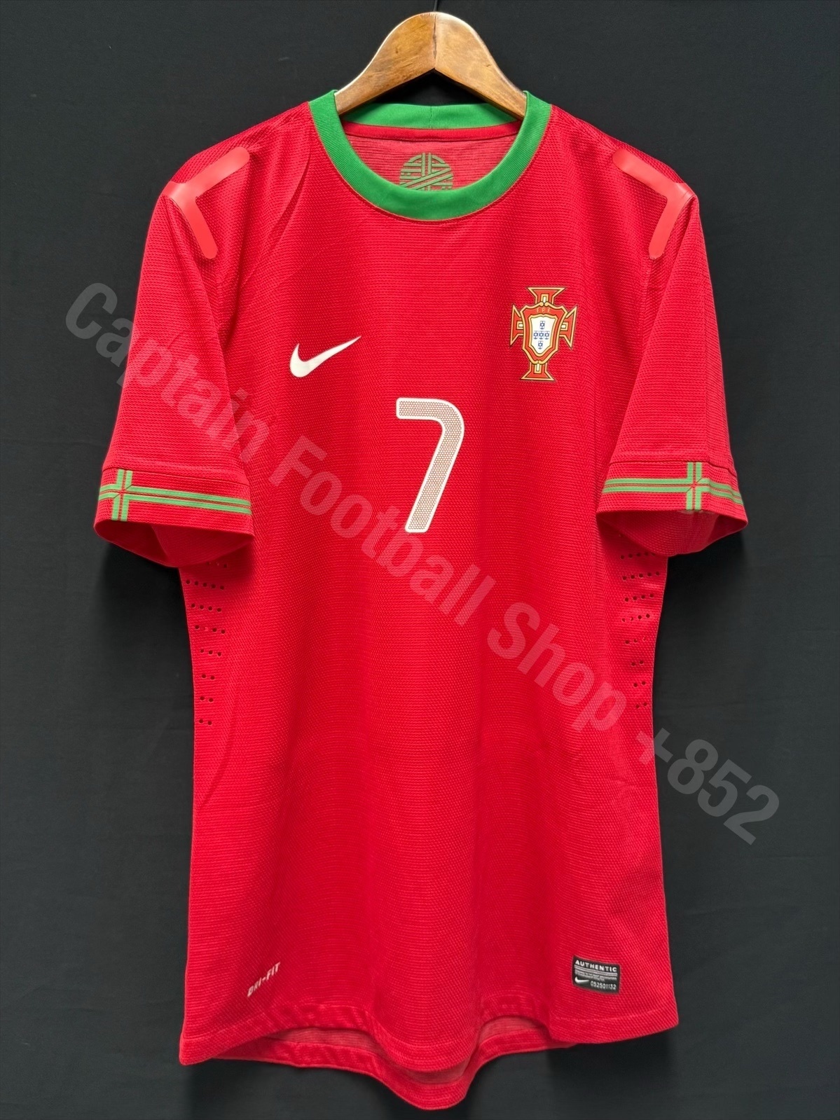 Portugal 2012 Nike Home Authentic Player Shirt #7 RONALDO