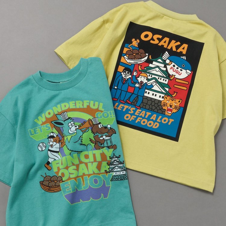 日本 90-140 日本地標印花T 8色