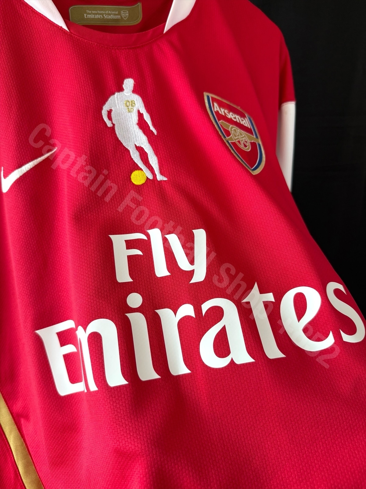 Player Issue) Arsenal 2006 Dennis Bergkamp Testimonial