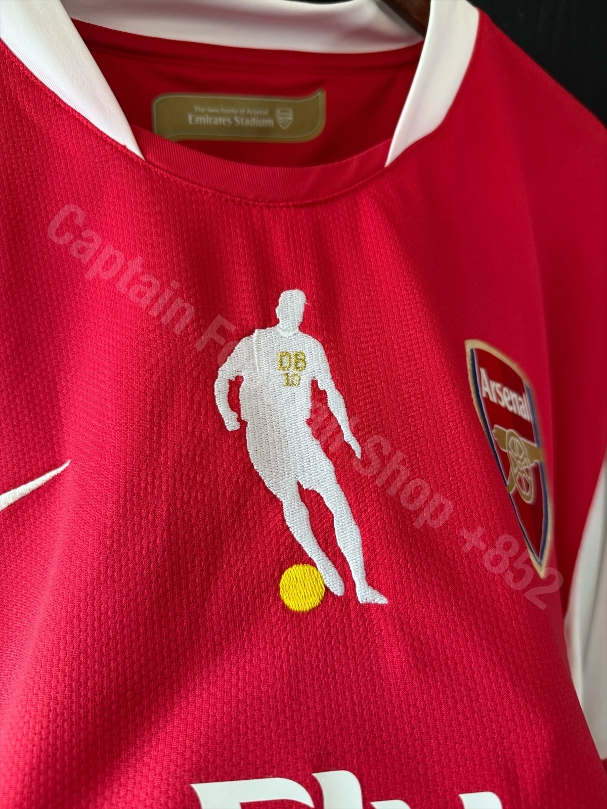 Player Issue) Arsenal 2006 Dennis Bergkamp Testimonial