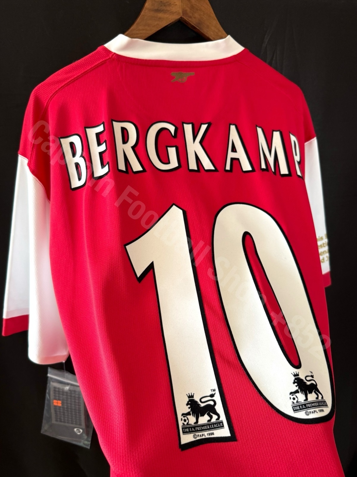 Player Issue) Arsenal 2006 Dennis Bergkamp Testimonial