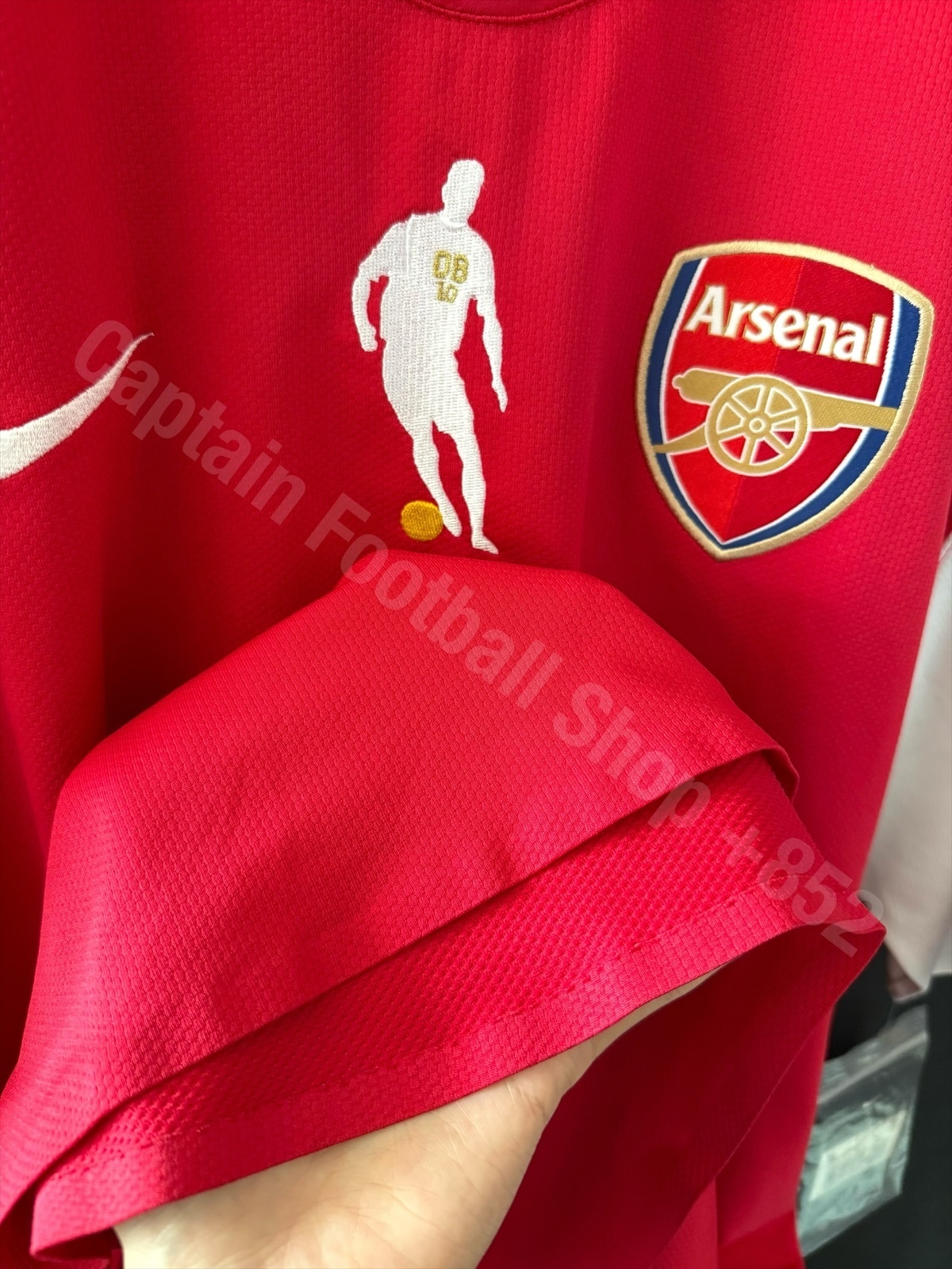 Player Issue) Arsenal 2006 Dennis Bergkamp Testimonial