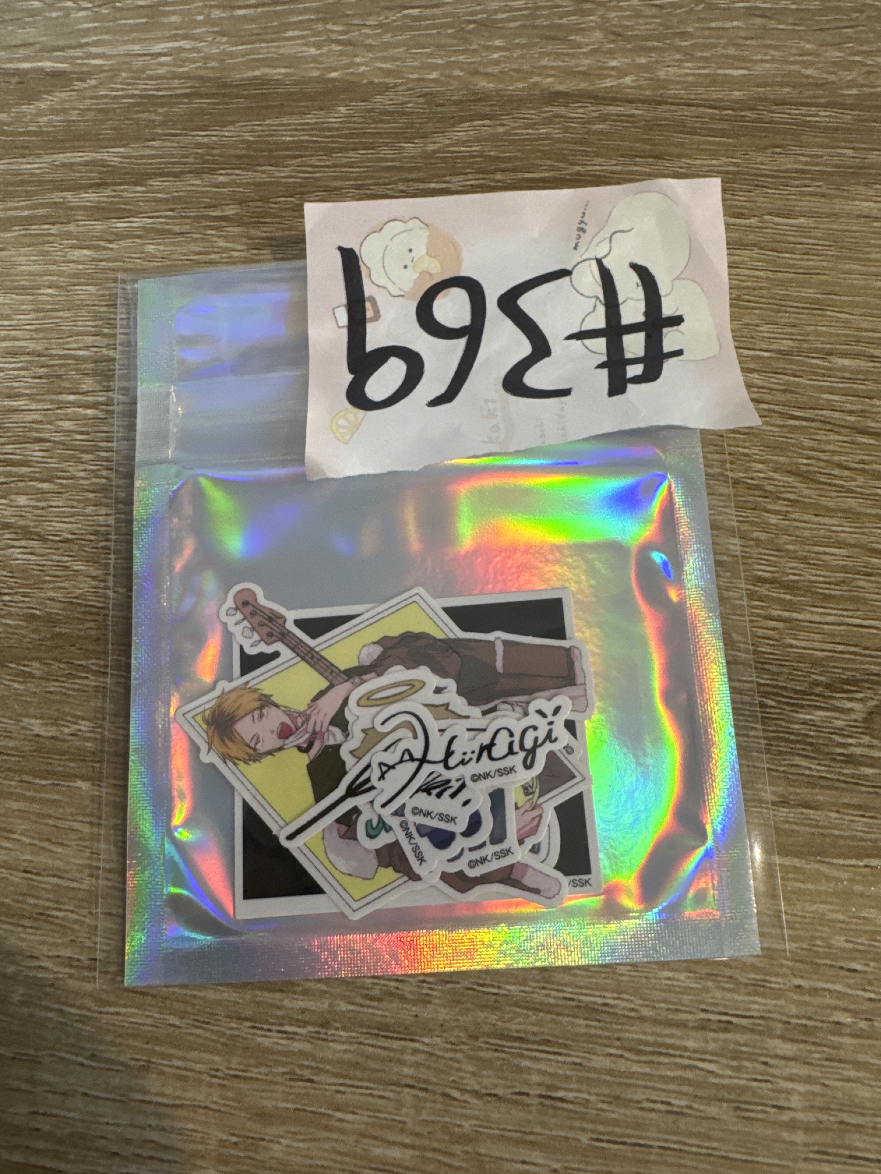 GIVEN  C 貼紙 SET#369