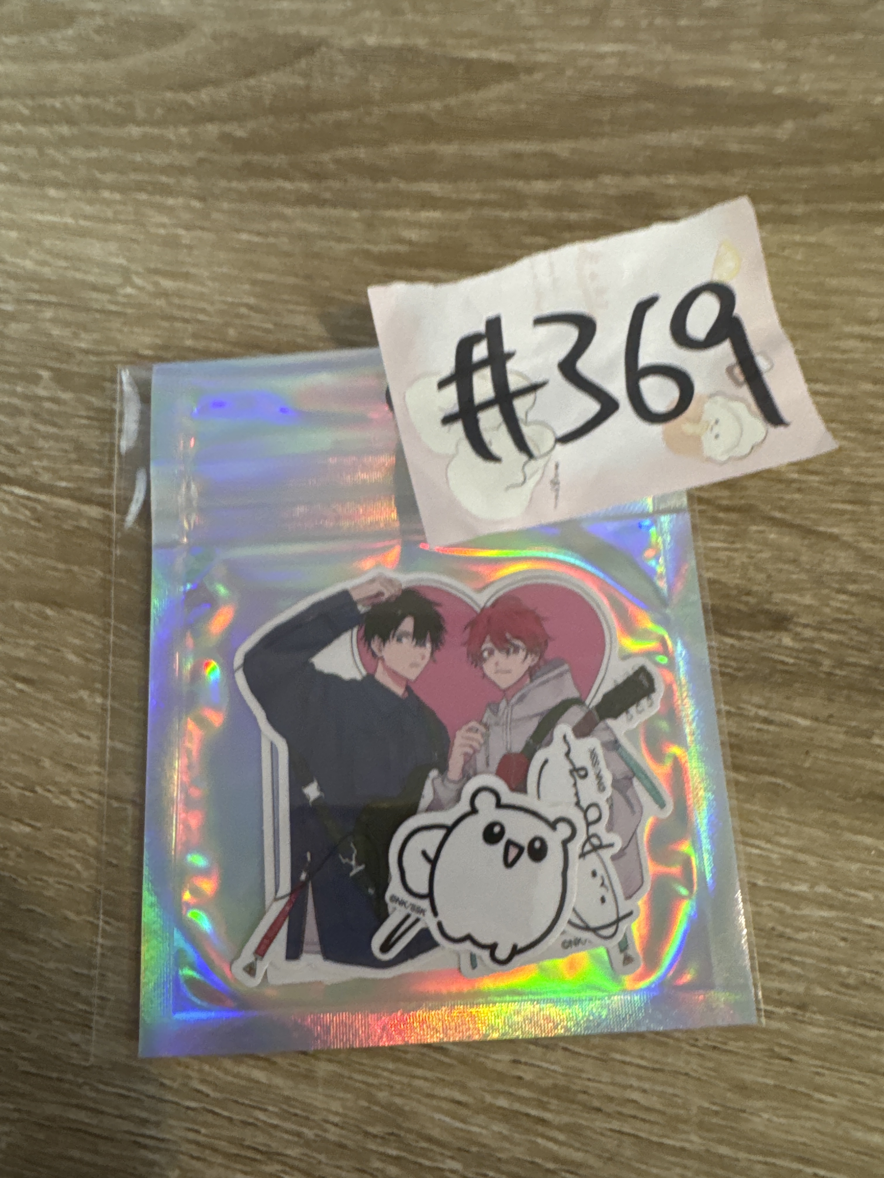 GIVEN  A 貼紙 SET#369