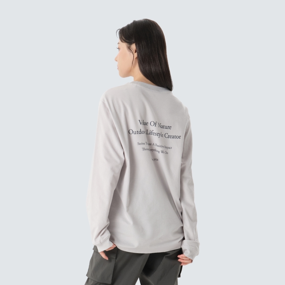 【代購】Snow Peak Sorona 字母印花長袖 T-Shirt 吸濕快乾彈性 S26SUF-TL62