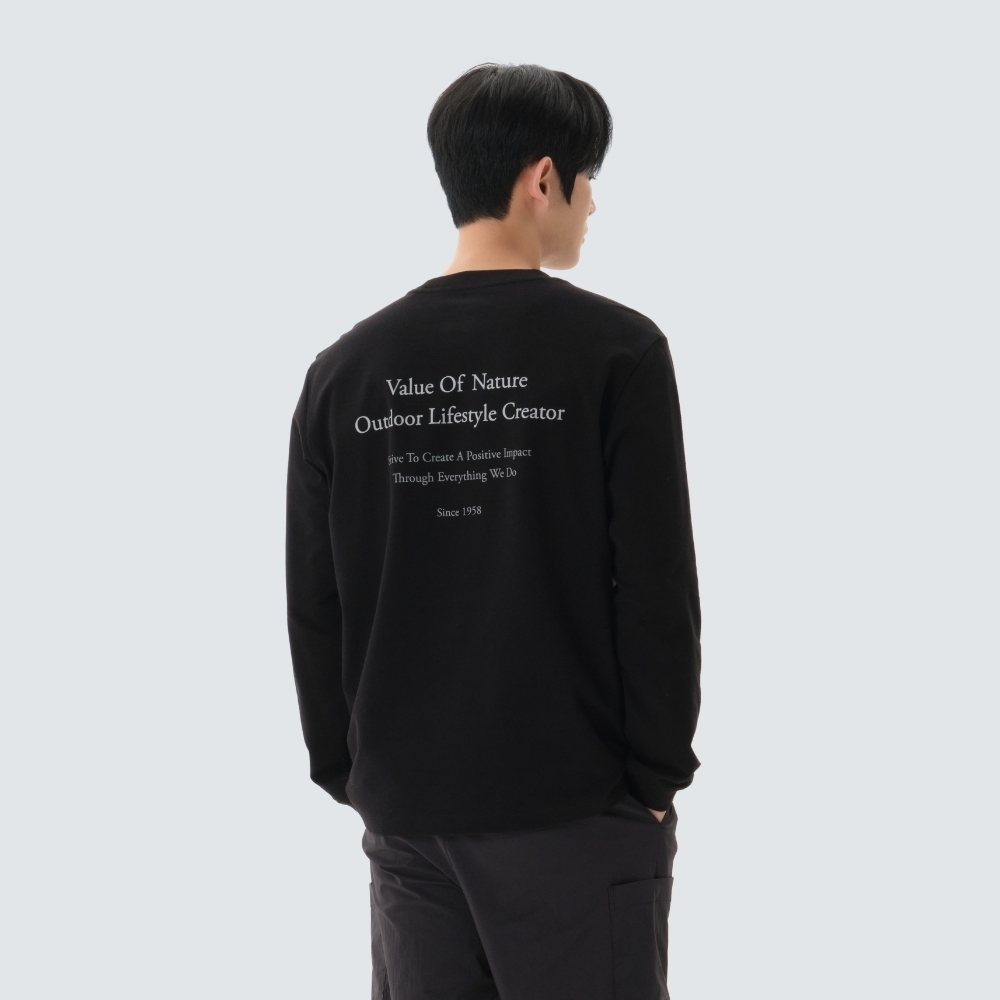 【代購】Snow Peak Sorona 字母印花長袖 T-Shirt 吸濕快乾彈性 S26SUF-TL62