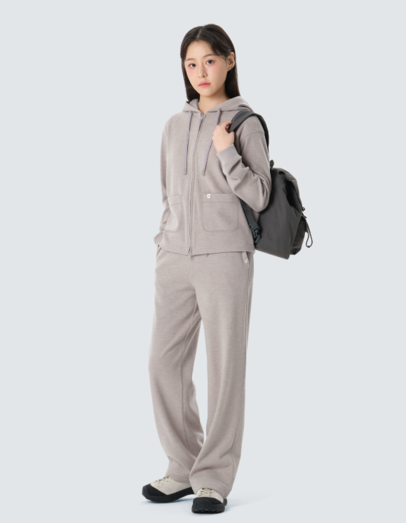 【代購】Snow Peak Women’s Knit Drawstring Pants 女款輕量柔軟針織抽繩長褲 S26SWF-FP31