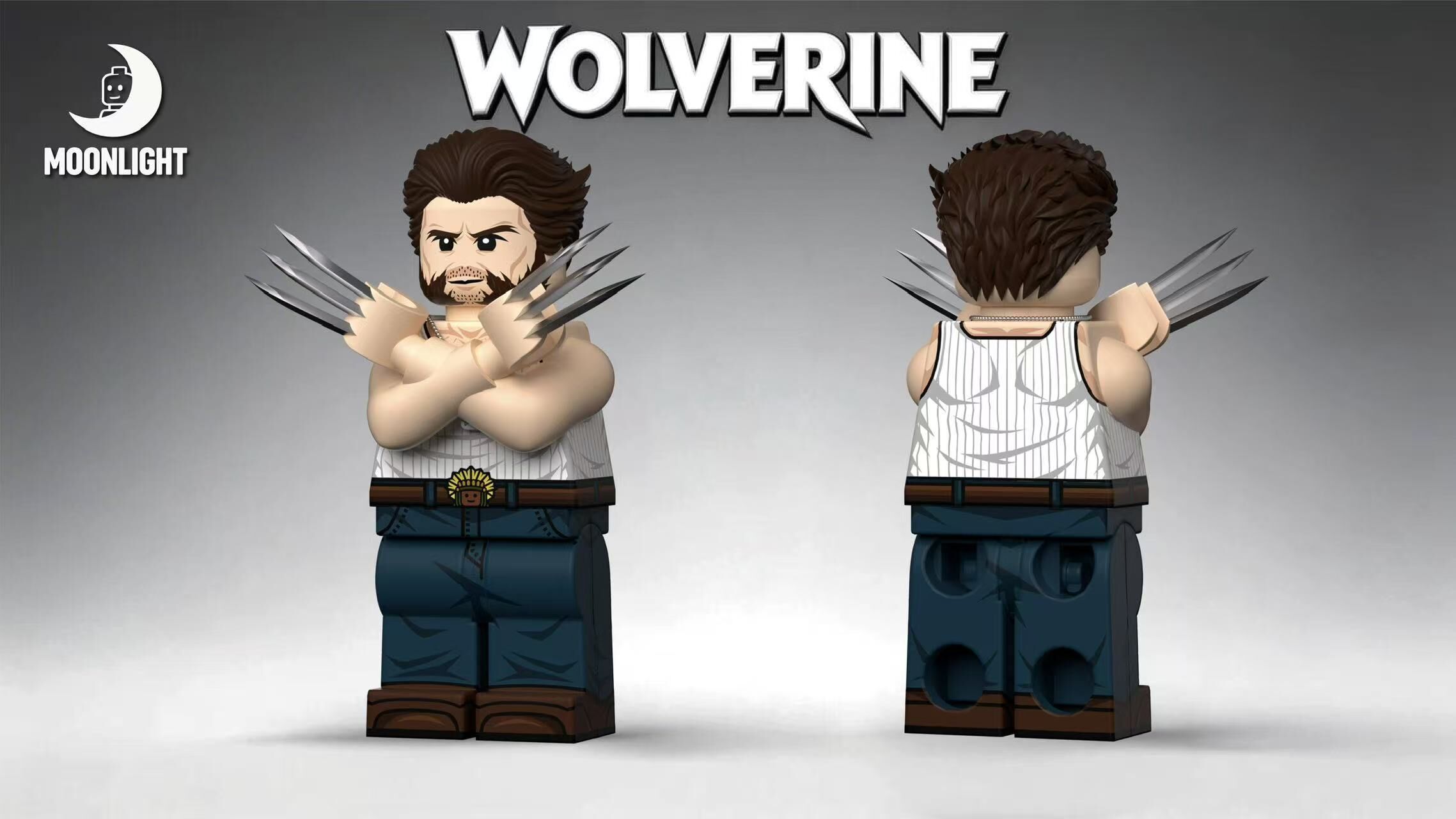 【預訂】【Moonlight Brick】背心金鋼狼