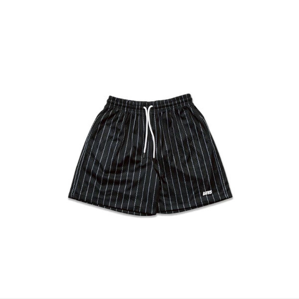 Baivs Striped Shorts BST7032B 男 球參 球褲 網眼 短褲 黑
