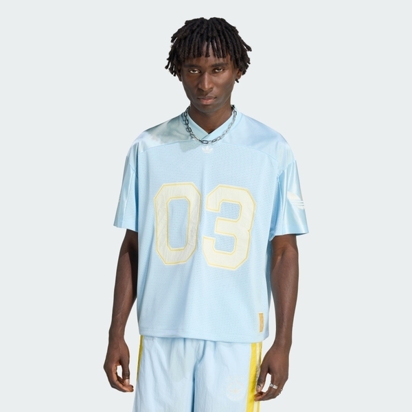 Adidas 愛迪達 Fb Jersey KU3878 男 足球衣 冰藍 亞版 復古 穿搭