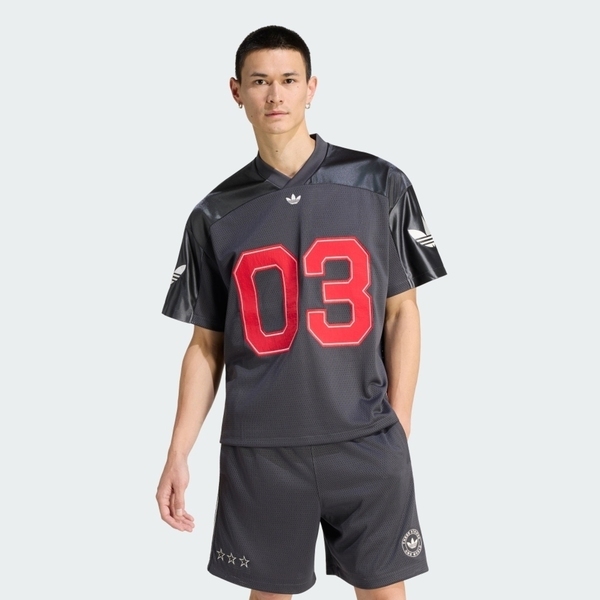 Adidas 愛迪達 Fb Jersey KU9215 男 足球衣 黑 亞版 復古 穿搭