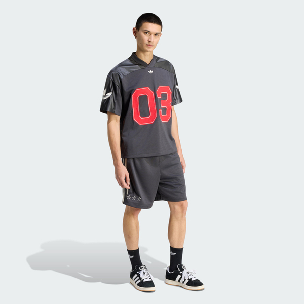 Adidas 愛迪達 Fb Jersey KU9215 男 足球衣 黑 亞版 復古 穿搭