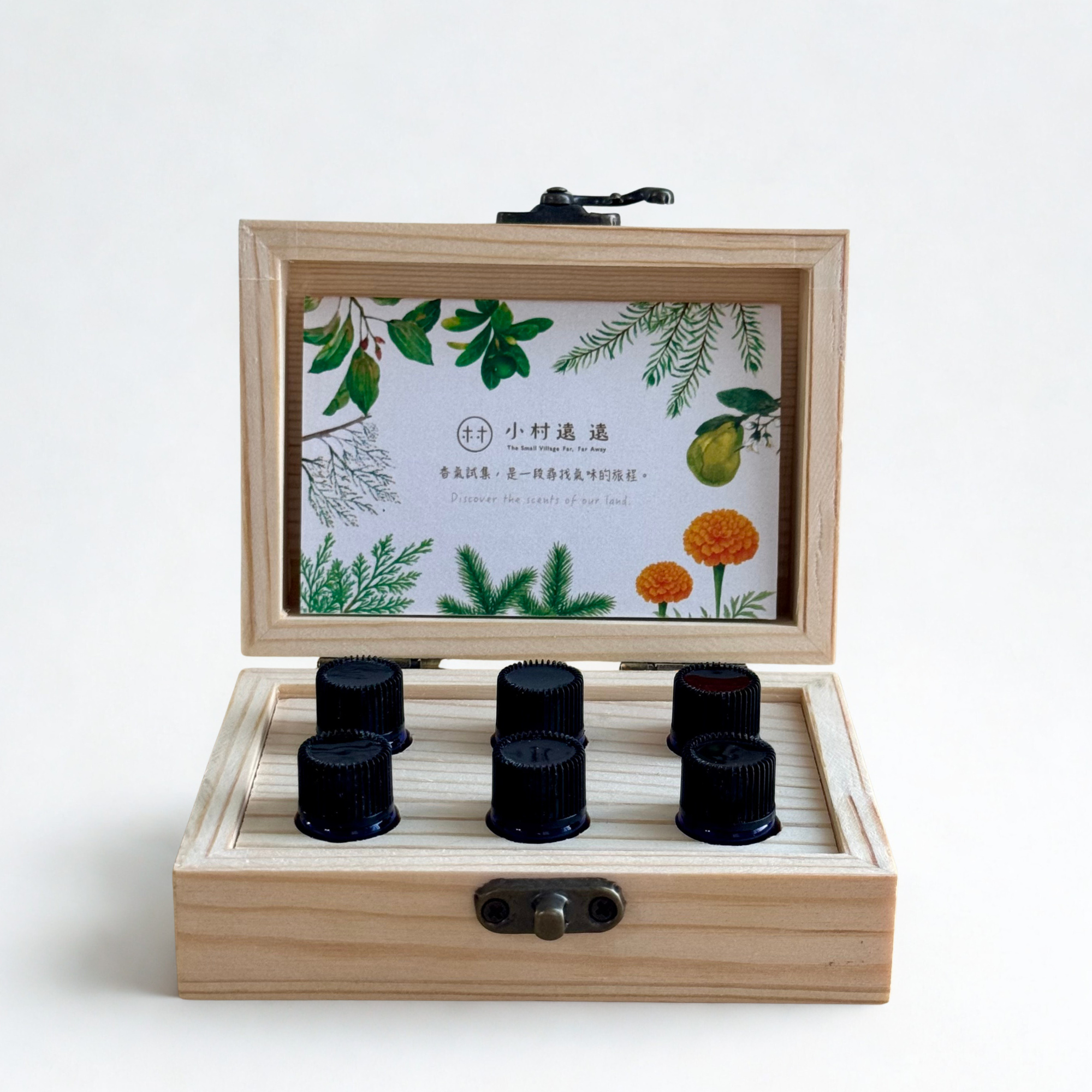 遠遠香盒｜香氣試集 2ml 精油聞香盒 6入二組合