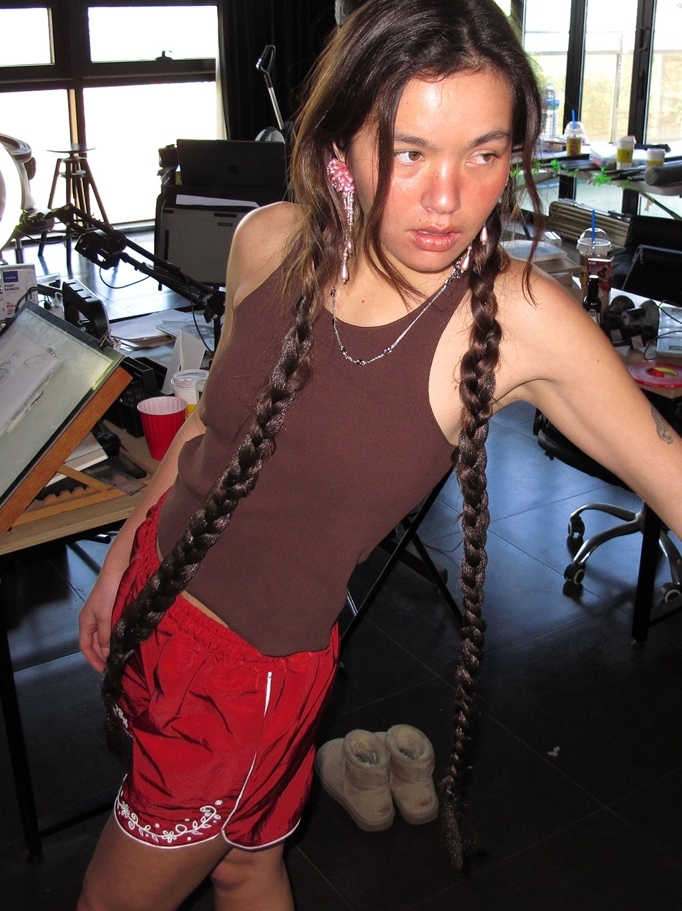 【現貨】STANDARD SOLID TANK TOP_BROWN