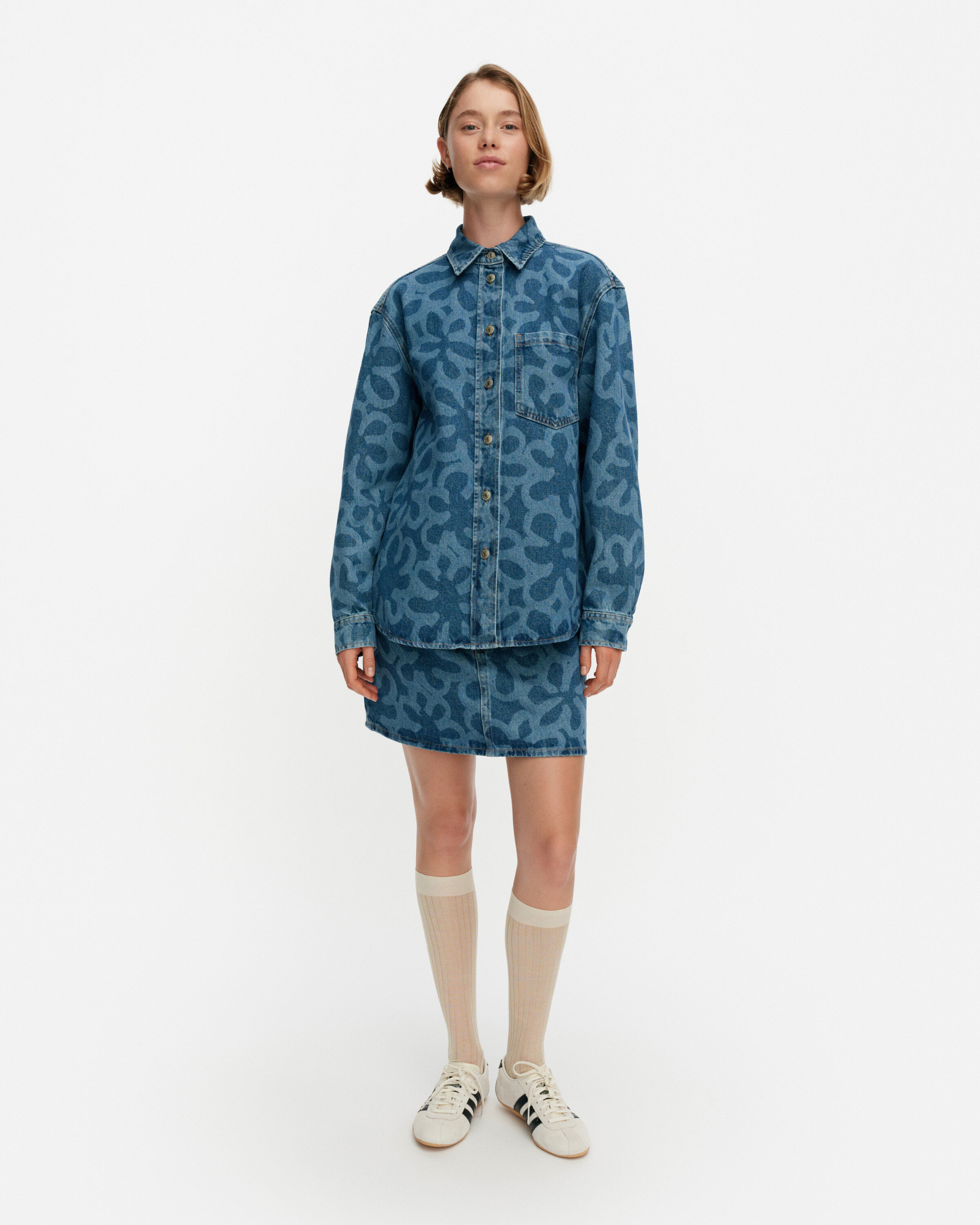 Maridenim Vaihe Kukka 牛仔襯衫