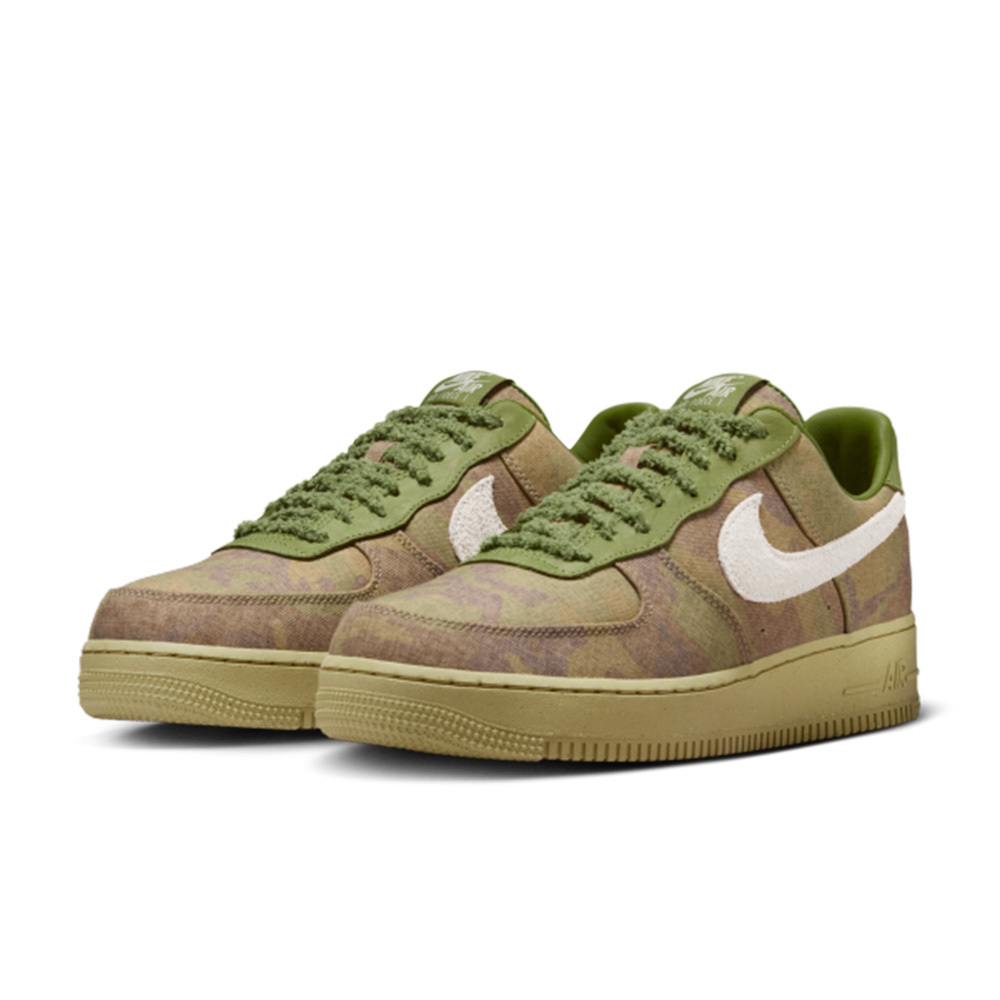 Nike Air Force 1 Low 綠迷彩 氣墊 緩震 透氣 休閒鞋 男鞋 IO5011-300