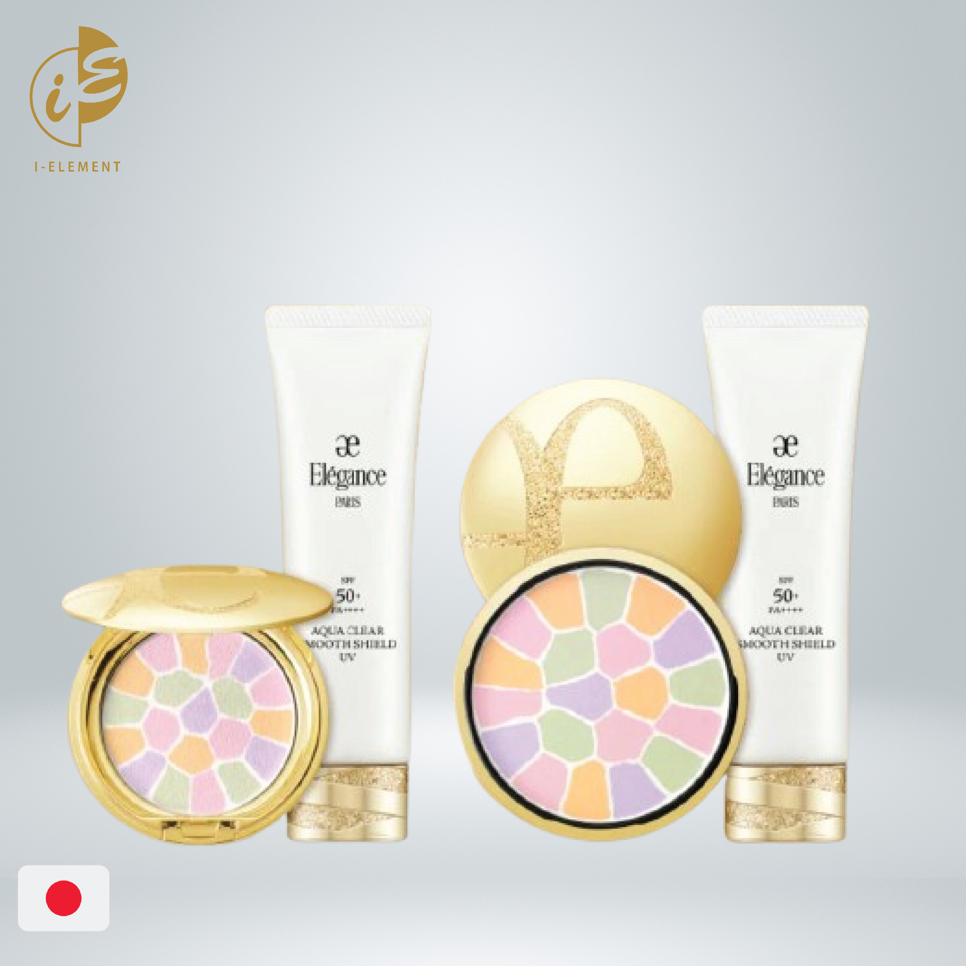 ELEGANCE Face Powder + Sun cream UV [special kit]