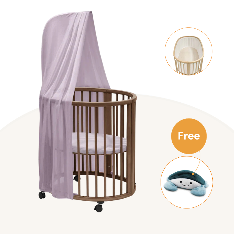 Stokke® Sleepi™ V3橢圓形迷你嬰兒床 5件套 (遮光罩組合)