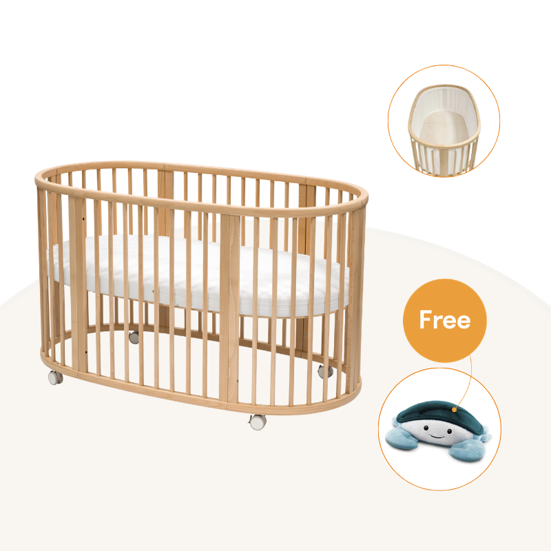 Stokke - Sleepi™ V3橢圓形嬰兒床3件套