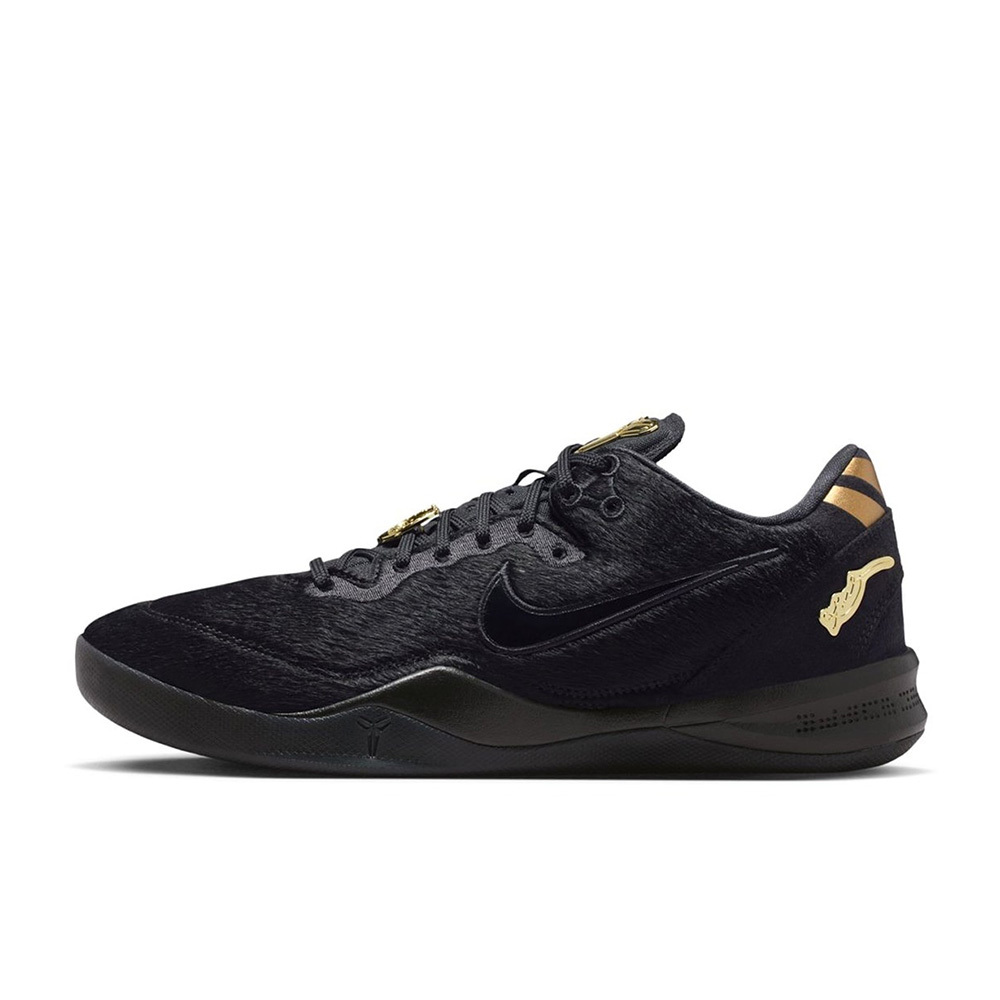 Nike Kobe 8 EXT 馬年限定 黑金 仿馬毛 金屬 實戰 運動鞋 男鞋 IO8152-001