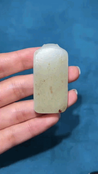 37217 和田玉籽料平安牌