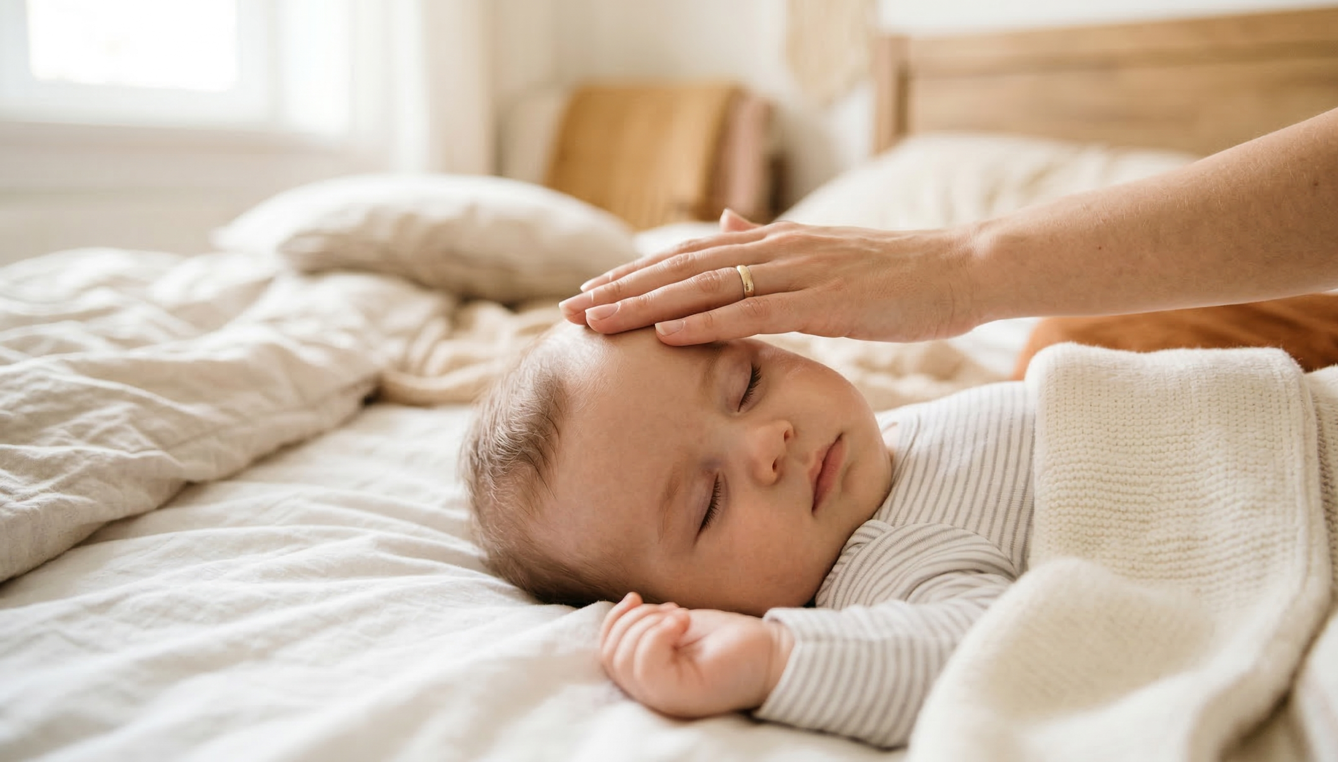 新生兒體溫比較高？寶寶體溫學問大、發燒該怎麼照顧