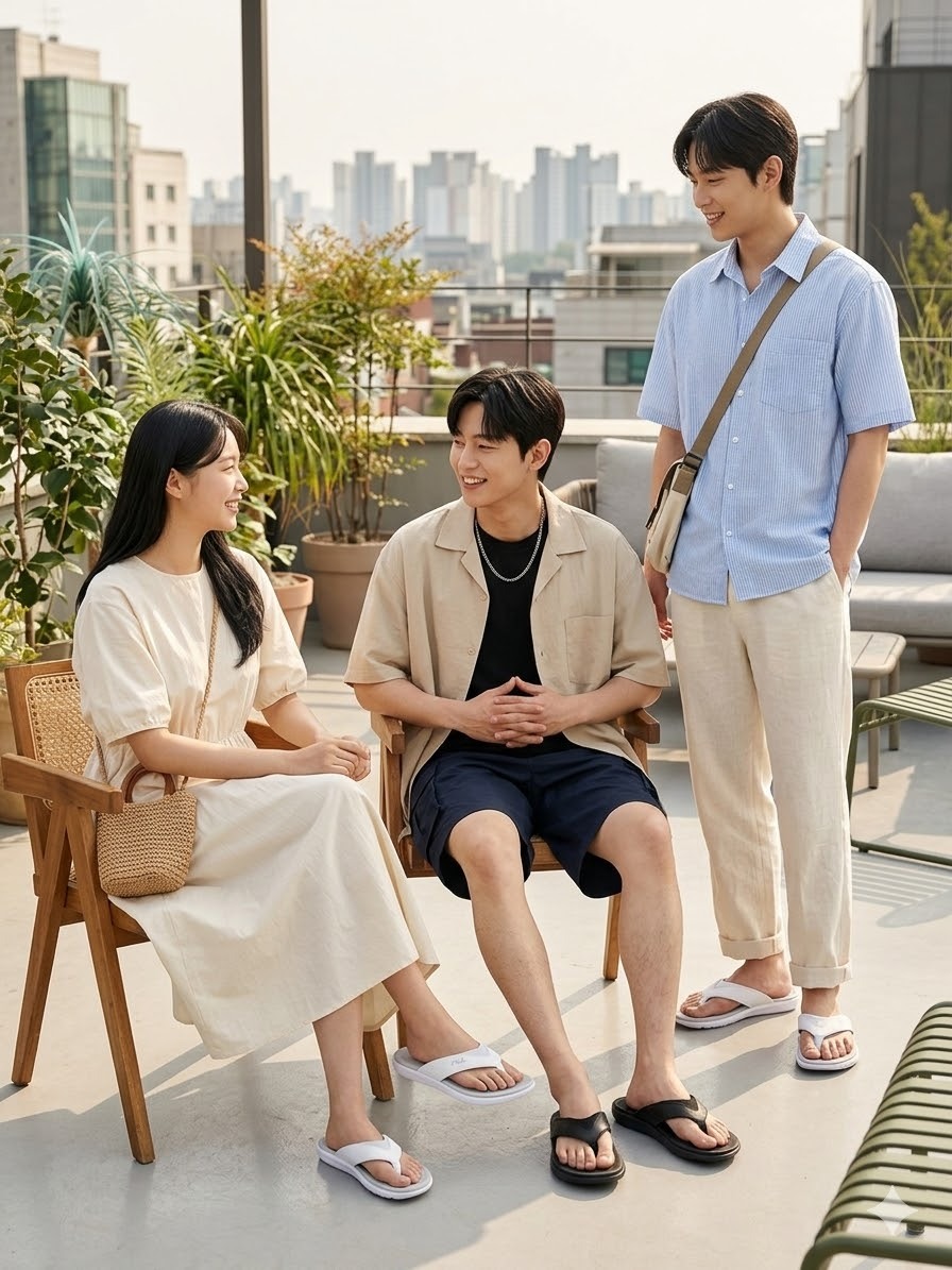 【直播】FILA LX031612 SLEEK THONG v3 男女同款拖鞋