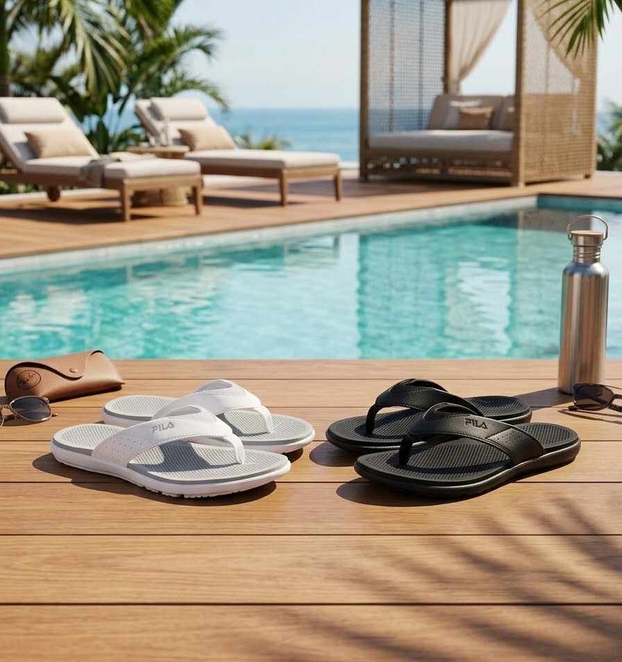 【直播】FILA LX031612 SLEEK THONG v3 男女同款拖鞋