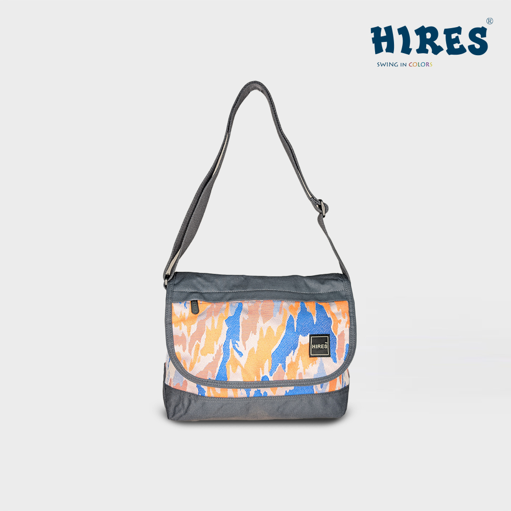 【HIRES】橘色雲彩系列 中型斜背包