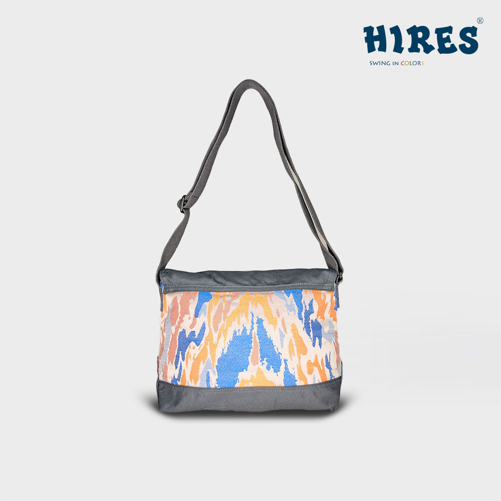 【HIRES】橘色雲彩系列 中型斜背包