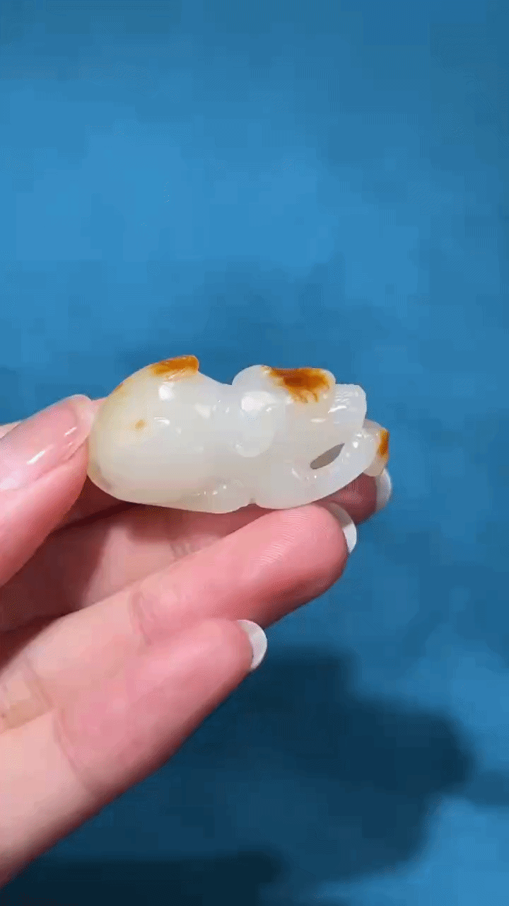 37218 和田玉籽料旺財