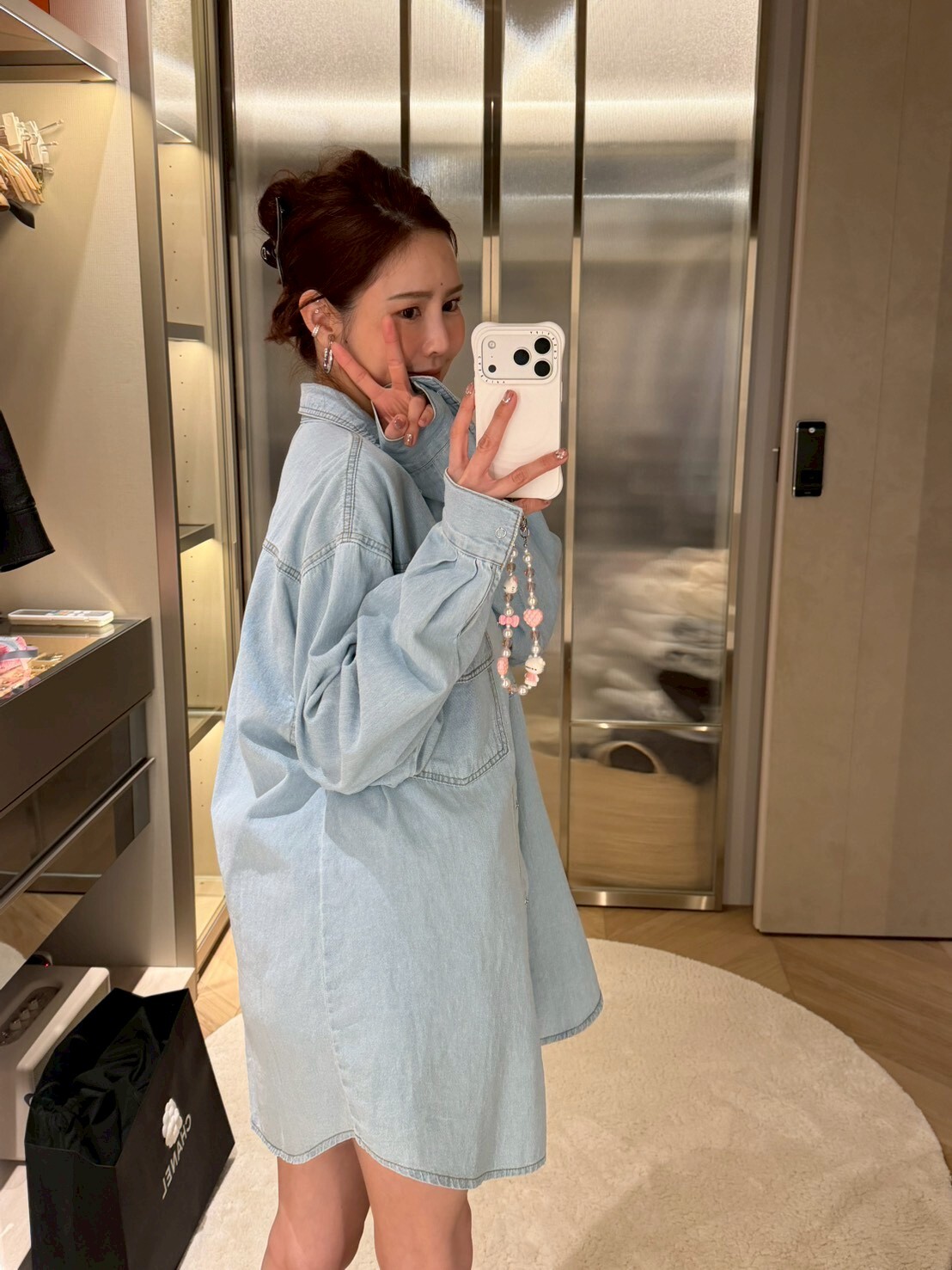 #AF128必備款牛仔襯衫