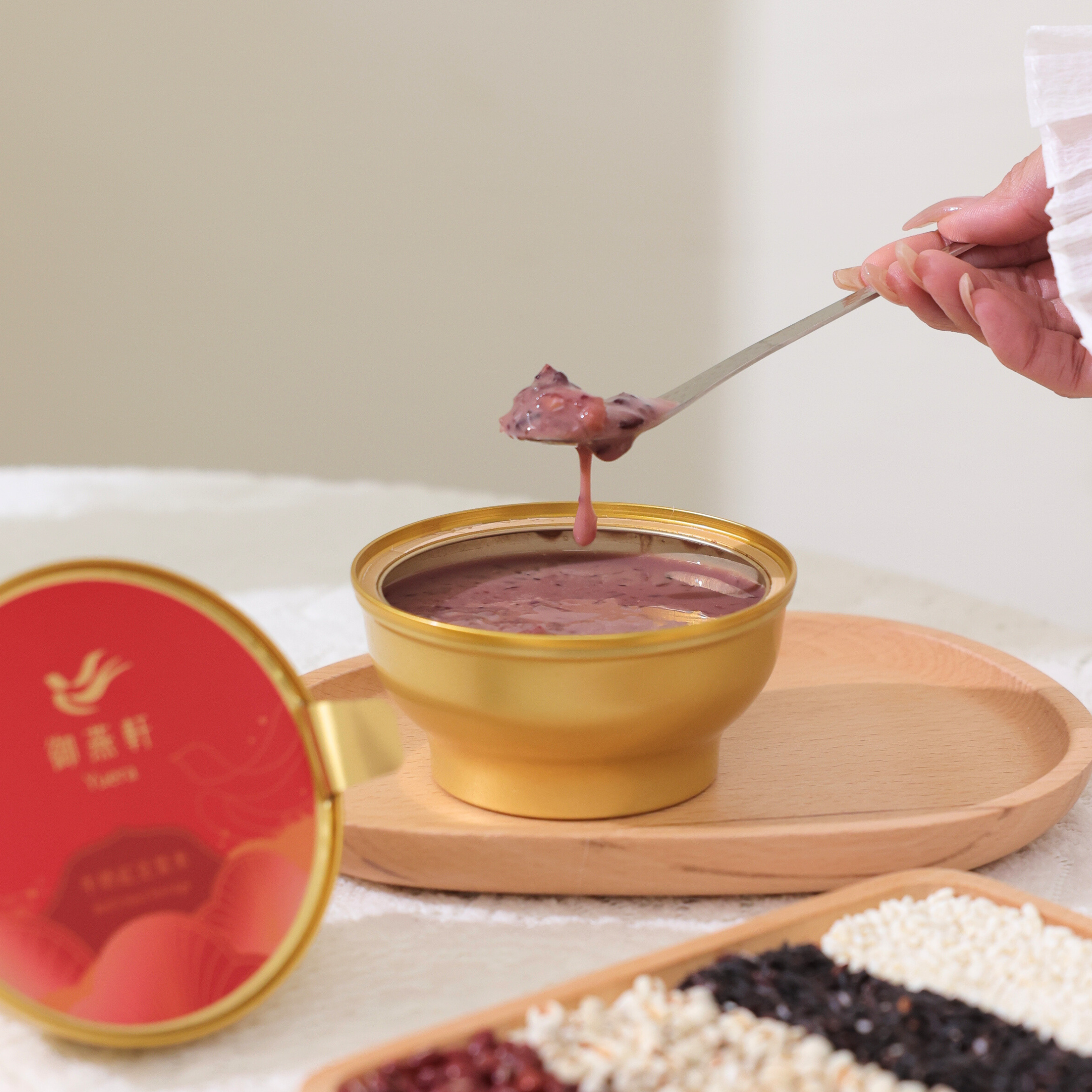 牛奶紅豆紫米 燕窩粥 單碗