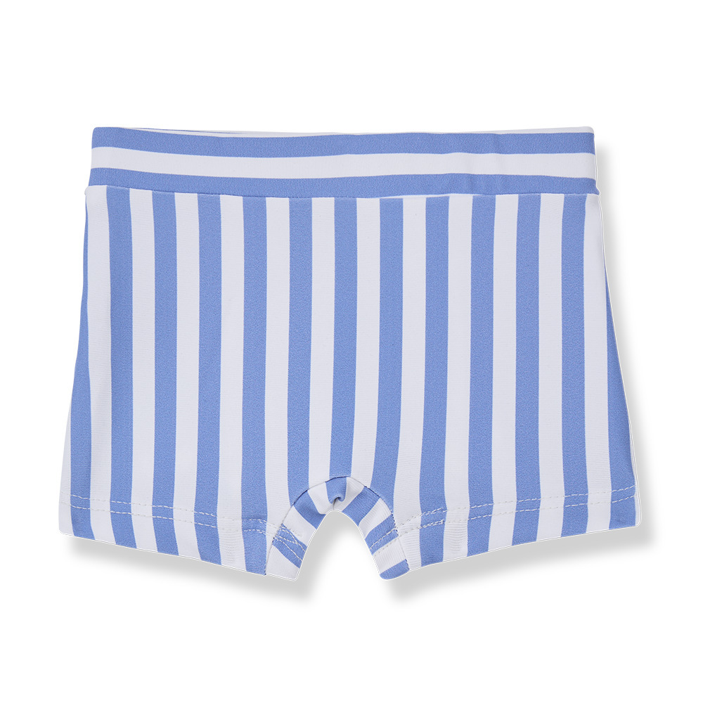 （預購）1+ in the family 條紋泳褲 MORELL - ultramarine