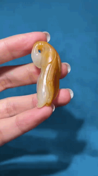 37222 和田玉籽料玉蘭花