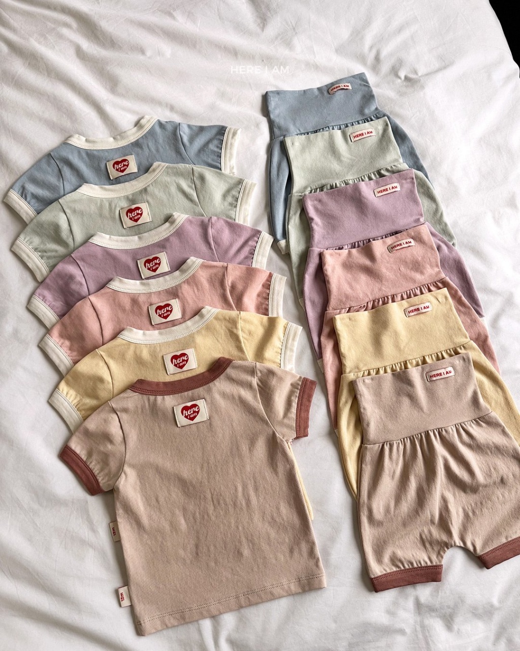韓國🇰🇷HERE I AM 夏日簡約家居套裝(12m-XL)
