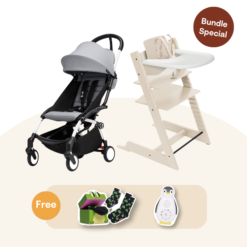 Stokke® Tripp Trapp＆YOYO³ 成長組 (山毛櫸木系列，適合6-36個月)