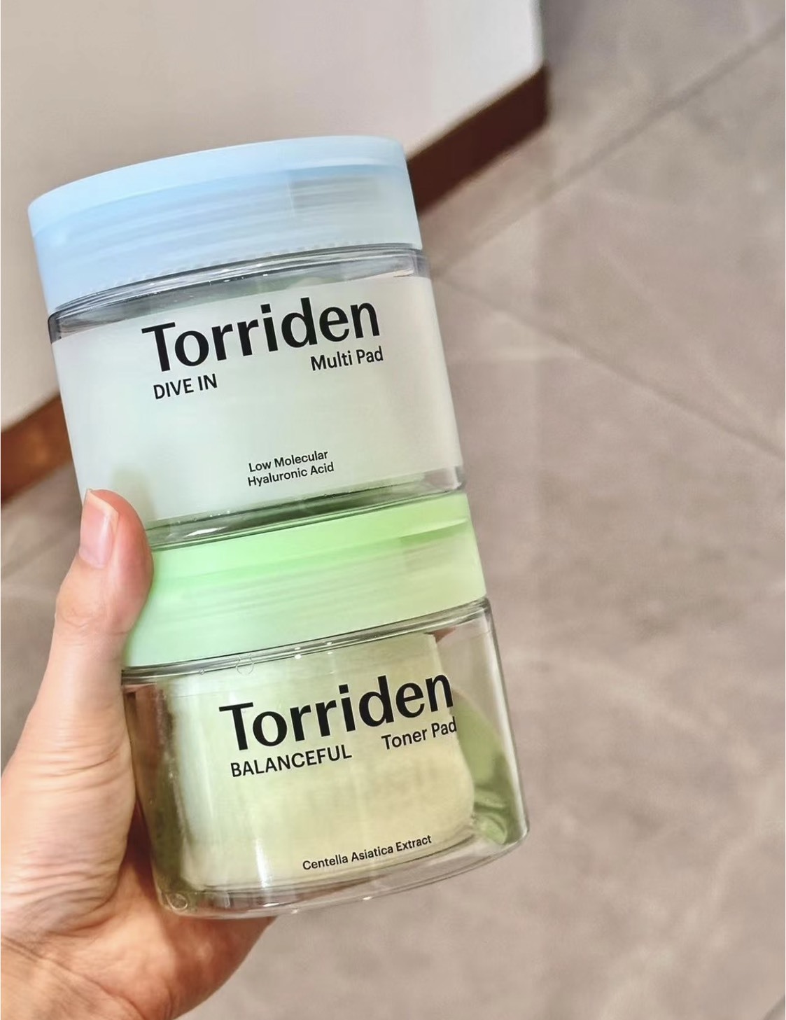 📦預購 Torriden-玻尿酸爽膚棉片80片、積雪草爽膚棉片60片