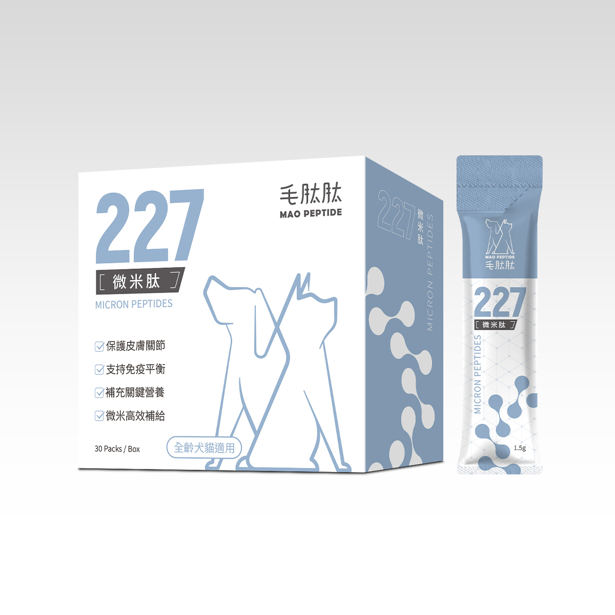 227 道爾頓寵物微米肽