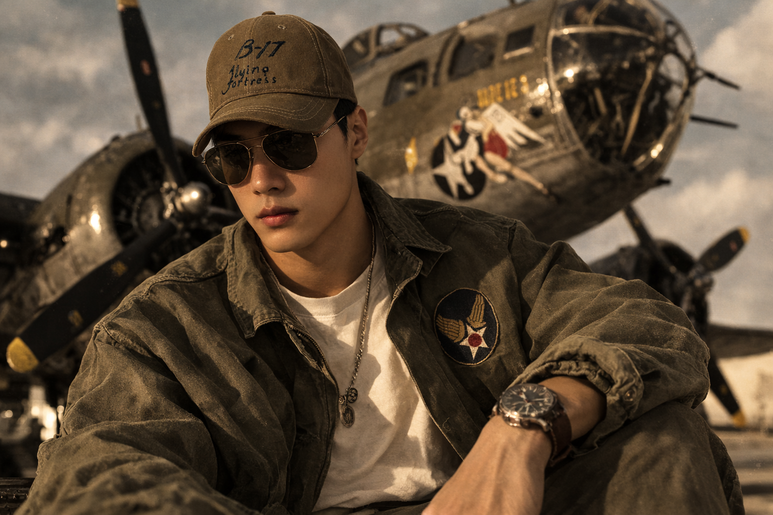 𝘽𝙊𝙀𝙄𝙉𝙂官方 波音 B-17 帽