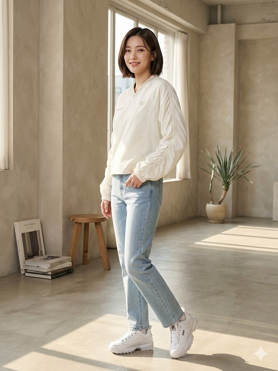 【直播】FILA LX031622 女裝長袖上衣